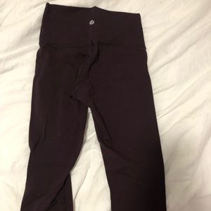 Maroon Lululemon pants